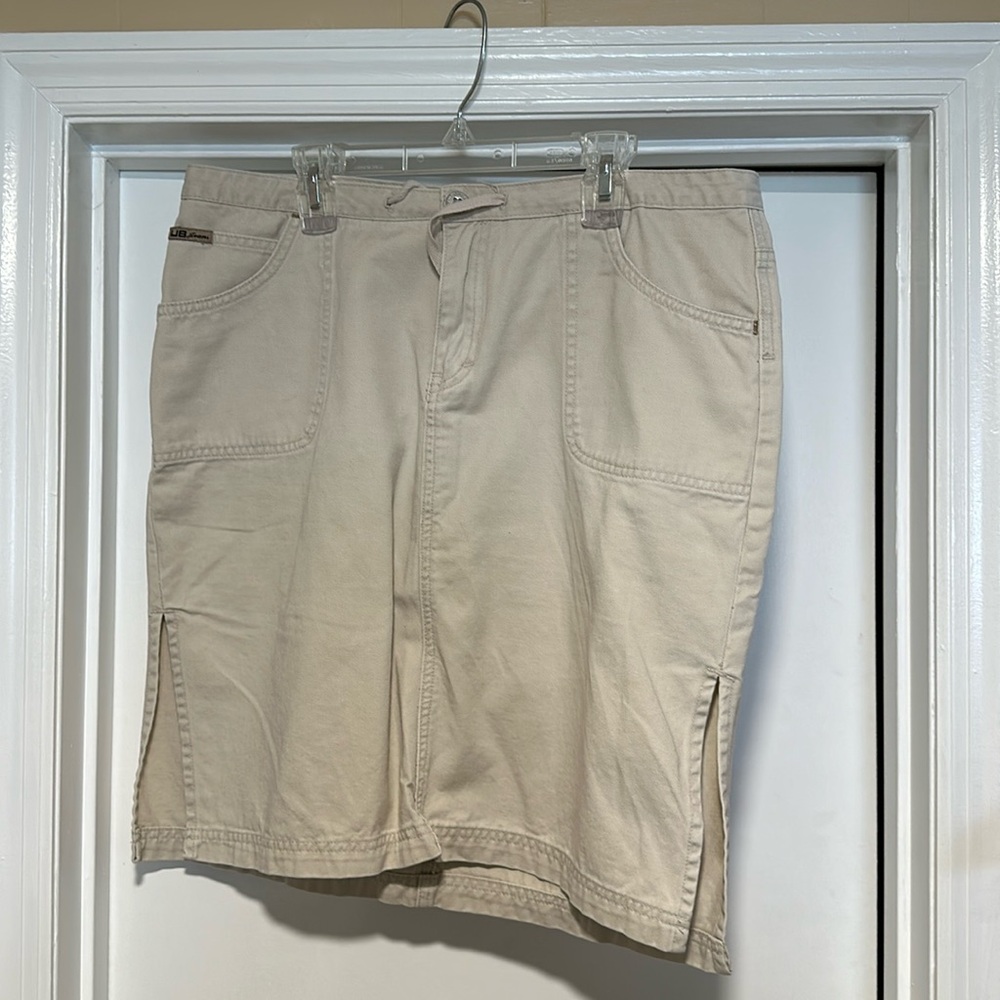 Unionbay khaki skirt throwback sz 13